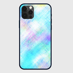 Чехол для iPhone 12 Pro Голографический перламутр, цвет: 3D-черный