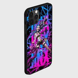 Чехол для iPhone 12 Pro League Of Legends - Jinx Arcane, цвет: 3D-черный — фото 2