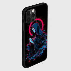 Чехол для iPhone 12 Pro Мрачная монахиня, цвет: 3D-черный — фото 2