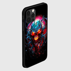 Чехол для iPhone 12 Pro Dark techno, цвет: 3D-черный — фото 2