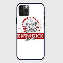 Чехол для iPhone 12 Pro Extreme sport, цвет: 3D-черный