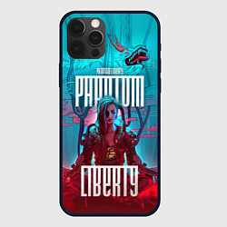 Чехол для iPhone 12 Pro Cyberpunk 2077 Phantom Liberty, цвет: 3D-черный