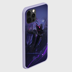 Чехол для iPhone 12 Pro Восхождение в тени - слизь, цвет: 3D-светло-сиреневый — фото 2