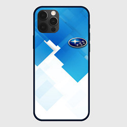 Чехол для iPhone 12 Pro Subaru art, цвет: 3D-черный