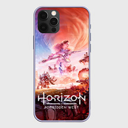 Чехол для iPhone 12 Pro Элой на запретном западе complete edition, цвет: 3D-светло-сиреневый