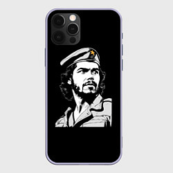 Чехол для iPhone 12 Pro Che Guevara - Hasta La Victoria, цвет: 3D-светло-сиреневый