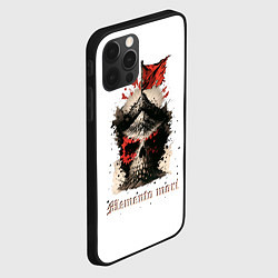 Чехол для iPhone 12 Pro Череп memento mori, цвет: 3D-черный — фото 2