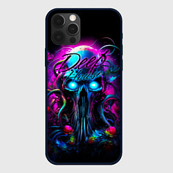 Чехол для iPhone 12 Pro Deep house neon, цвет: 3D-черный