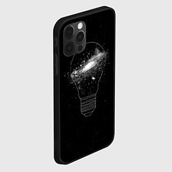 Чехол для iPhone 12 Pro Галактика в лампе, цвет: 3D-черный — фото 2