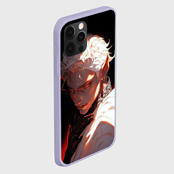 Чехол для iPhone 12 Pro Астарион из балдурс гейт 3, цвет: 3D-светло-сиреневый — фото 2