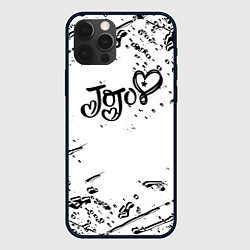 Чехол для iPhone 12 Pro JoJos Bizarre splash love anime, цвет: 3D-черный