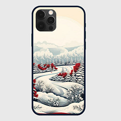 Чехол для iPhone 12 Pro Зимнее чудо, цвет: 3D-черный
