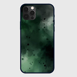 Чехол для iPhone 12 Pro Акварелика, цвет: 3D-черный