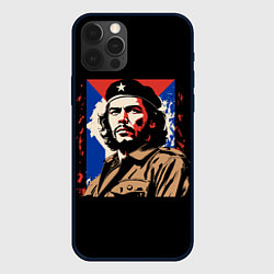 Чехол для iPhone 12 Pro Команданте Эрнесто Че Гевара, цвет: 3D-черный