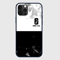 Чехол для iPhone 12 Pro Rainbow Six black game colletcion, цвет: 3D-черный