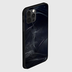 Чехол для iPhone 12 Pro Серый дым и тьма, цвет: 3D-черный — фото 2