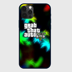 Чехол для iPhone 12 Pro GTA 5 tropicano, цвет: 3D-черный