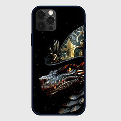 Чехол для iPhone 12 Pro Дракон севера, цвет: 3D-черный