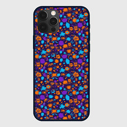 Чехол для iPhone 12 Pro Взрывной арт, цвет: 3D-черный