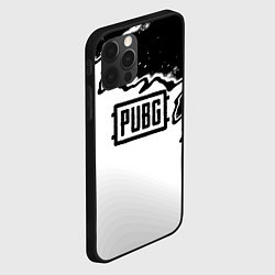 Чехол для iPhone 12 Pro PUBG абстракцион гейм шутер, цвет: 3D-черный — фото 2