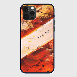 Чехол для iPhone 12 Pro Горная порода, цвет: 3D-черный