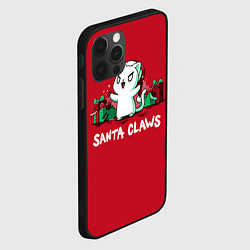 Чехол для iPhone 12 Pro Santa claws, цвет: 3D-черный — фото 2