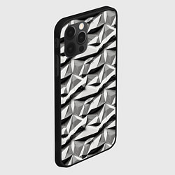 Чехол для iPhone 12 Pro Камни, цвет: 3D-черный — фото 2