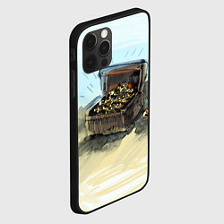 Чехол для iPhone 12 Pro Сундук с сокровищами, цвет: 3D-черный — фото 2