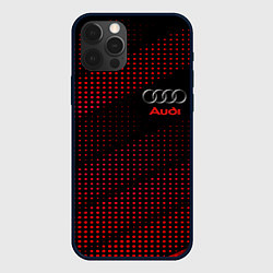 Чехол для iPhone 12 Pro Audi sportdot, цвет: 3D-черный
