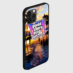 Чехол для iPhone 12 Pro Grand theft auto 6 vice city, цвет: 3D-черный — фото 2