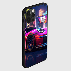 Чехол для iPhone 12 Pro GTA 6 auto, цвет: 3D-черный — фото 2