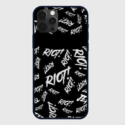 Чехол для iPhone 12 Pro Paramore alllogo, цвет: 3D-черный