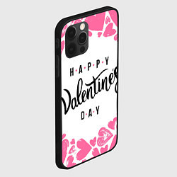 Чехол для iPhone 12 Pro Valentines day, цвет: 3D-черный — фото 2