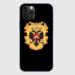 Чехол для iPhone 12 Pro Имперский герб символкика, цвет: 3D-черный