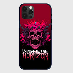 Чехол для iPhone 12 Pro Bring Me the Horizon - rock band, цвет: 3D-черный
