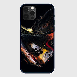 Чехол для iPhone 12 Pro Berco, цвет: 3D-черный