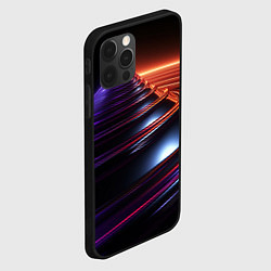 Чехол для iPhone 12 Pro Фиолетовая воронка, цвет: 3D-черный — фото 2