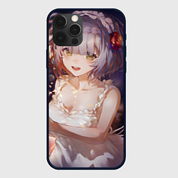 Чехол для iPhone 12 Pro Genshin Impact Ноэлль Искры, цвет: 3D-черный