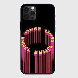 Чехол для iPhone 12 Pro Чумая круг, цвет: 3D-черный