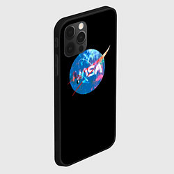 Чехол для iPhone 12 Pro NASA true space star, цвет: 3D-черный — фото 2