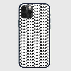 Чехол для iPhone 12 Pro BAP kpop steel pattern, цвет: 3D-черный
