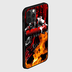 Чехол для iPhone 12 Pro Спартанец MMA, цвет: 3D-черный — фото 2