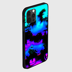 Чехол для iPhone 12 Pro Marshmello neon space, цвет: 3D-черный — фото 2