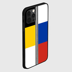 Чехол для iPhone 12 Pro Россия - патриот, цвет: 3D-черный — фото 2