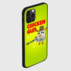 Чехол для iPhone 12 Pro Чикен Ган - игра, цвет: 3D-черный — фото 2