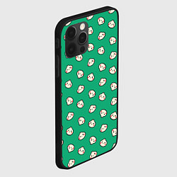 Чехол для iPhone 12 Pro Милые пельмешки, цвет: 3D-черный — фото 2