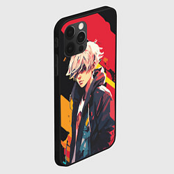 Чехол для iPhone 12 Pro Стильный парниша, цвет: 3D-черный — фото 2