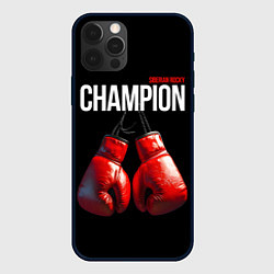 Чехол для iPhone 12 Pro Siberian Rocky Champion, цвет: 3D-черный