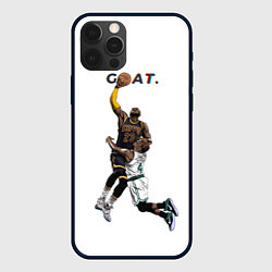 Чехол для iPhone 12 Pro Goat 23 - LeBron James, цвет: 3D-черный