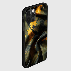 Чехол для iPhone 12 Pro Релистичный камуфляж, цвет: 3D-черный — фото 2